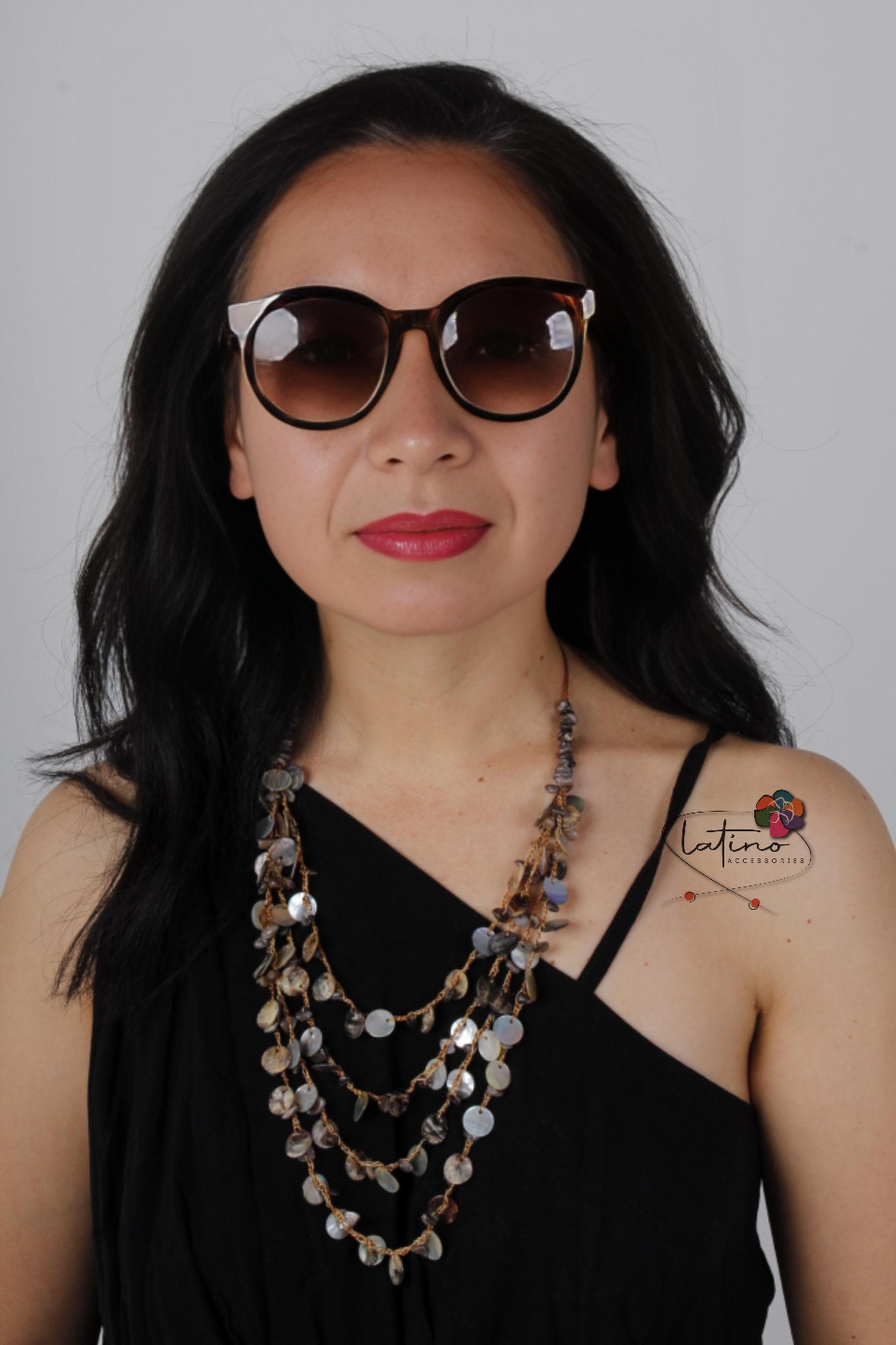 Mother of Pearl Necklace Set, Nacar Necklace